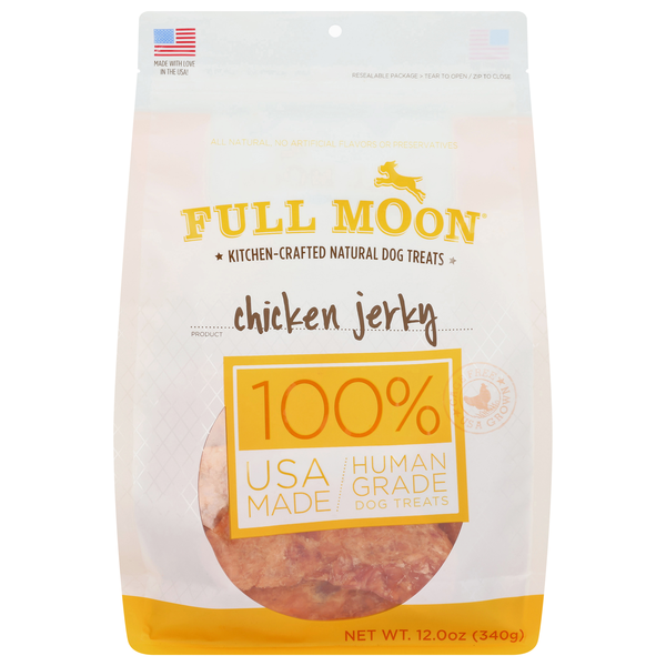 Full Moon Natural Chicken Jerky Dog Treats