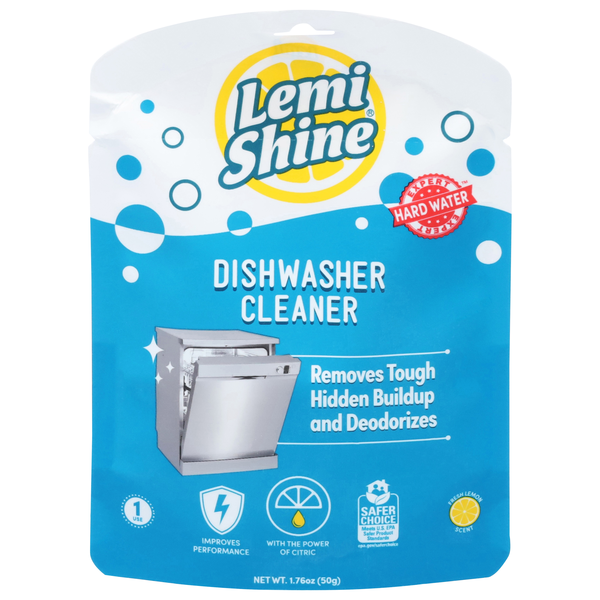 Lemi Shine Fresh Lemon Scent Dishwasher Cleaner
