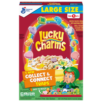 Lucky Charms Gluten Free Frosted Toasted Cereal w/Marshmallows Large Size