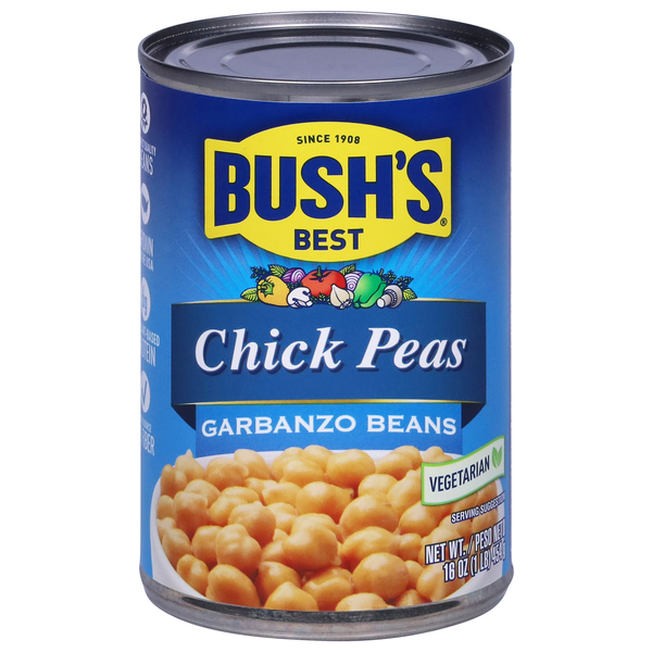 Bush's Best Vegetarian Garbanzo Beans Chickpeas