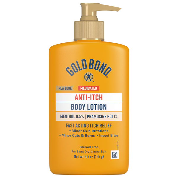 Gold Bond Anti-Itch Medicated Body Lotion Pump