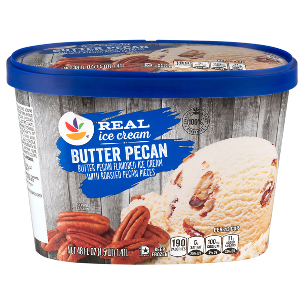Giant Butter Pecan Real Ice Cream