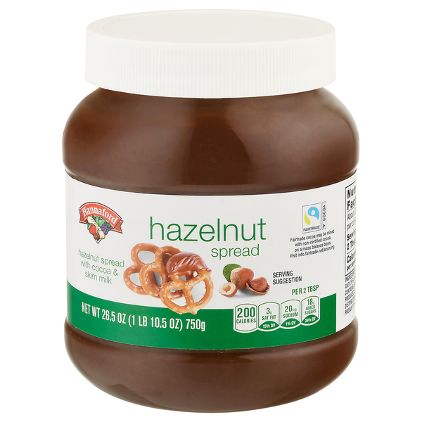 Hannaford Hazelnut Spread