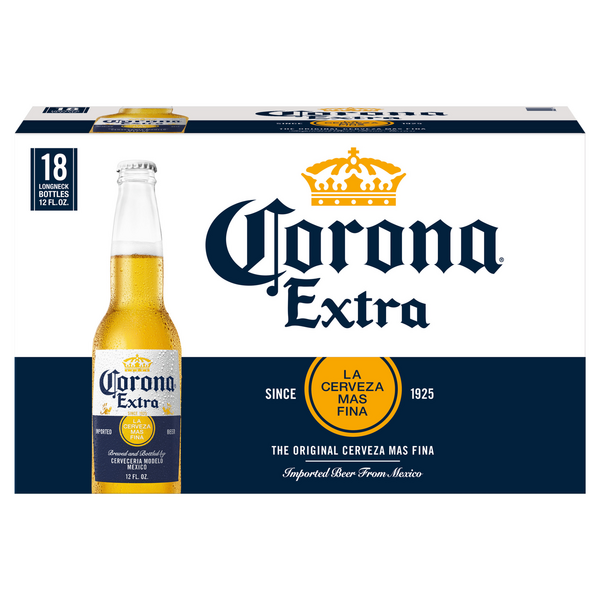 Corona Extra Beer - 18 pk