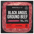 Rastelli's 73% Lean 27% Fat Black Angus Ground Beef Fresh