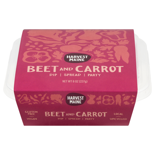 Harvest Maine Gluten Free Beet & Carrot Dip Refrigerated