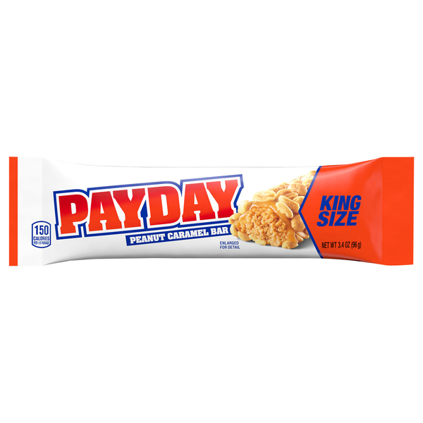 PAYDAY Peanut Caramel Candy Bar King Size