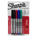 Sharpie Permanent Markers Ultra Fine Point Assorted Colors