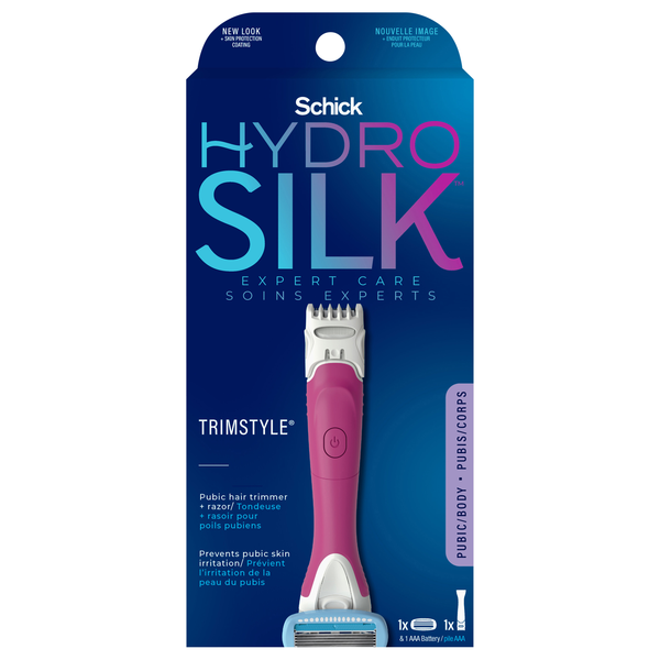 Schick Hydro Silk TrimStyle Hydrating Razor & Waterproof Bikini Trimmer