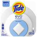 Tide Evo Free & Gentle Medium Load Laundry Detergent Tiles