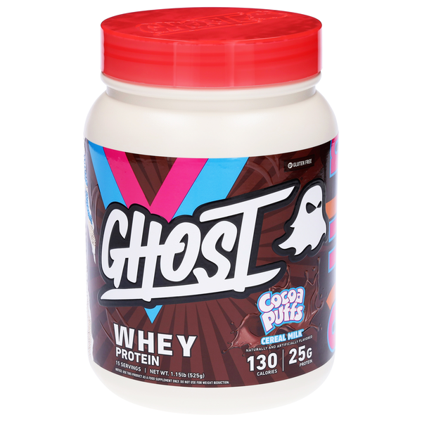 Ghost Cocoa Puffs Cereal Milk Whey 25g Protein Powder