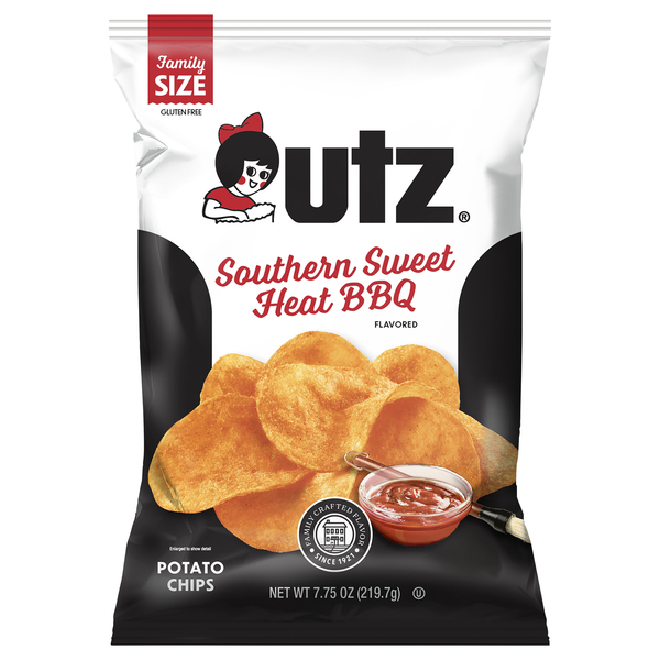 Utz Gluten Free Southern Sweet Heat BBQ Potato Chips
