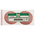 Jones Dairy Farm Breakfast Ham Slices Hickory Smoked - 10 ct