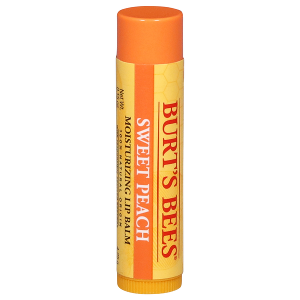 Burt's Bees Sweet Peach Moisturizing Lip Balm