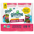gimMe Gochujang Flavor Korean BBQ Roasted Seaweed Snacks Value Pack - 4 ct