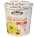 Power Provisions Keto Cheddar Broccoli Protein Bone Broth Soup Cup