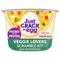 Eggnogger's 'Stache/JUST IN FOOLING セットＡ Just Crack an Egg Veggie Scramble Kit | Food Lion