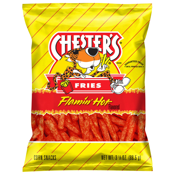 Chester's Fries Flamin' Hot Corn Snacks