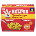 Hamburger Helper Cheeseburger Macaroni Cups - 4 ct