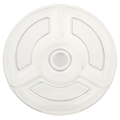 Smart Living Chip & Dip Platter Translucent