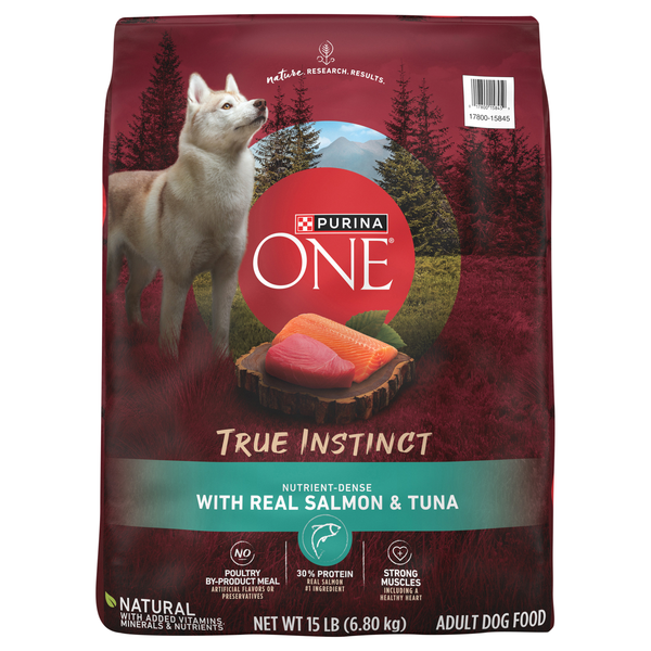 Purina ONE True Instinct Natural Salmon & Tuna Adult Dry Dog Food