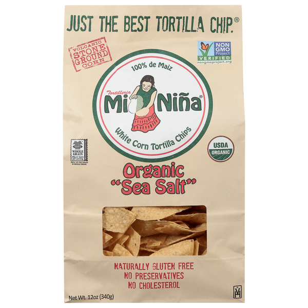 Mi Nina White Corn Sea Salt Tortilla Chips