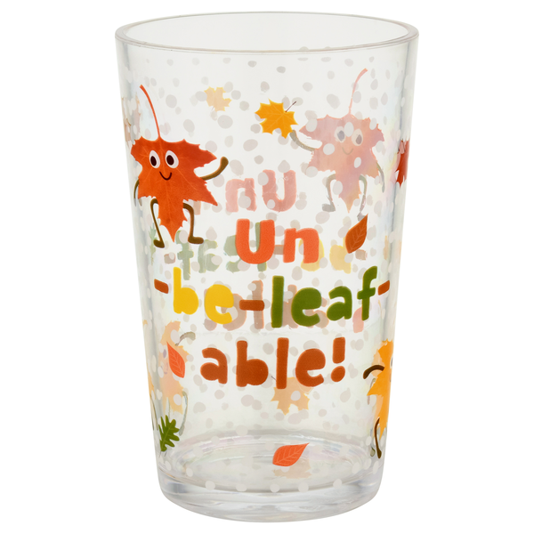 Smart Living Harvest Tumbler Cup Un-Be-Leaf-Able!
