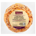 Taste of Inspirations Cheddar Port Wine Spreadable Cheese Ball w/Almonds