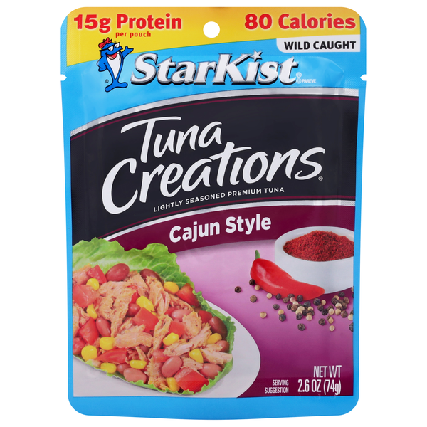 StarKist Tuna Creations Wild Caught Cajun Style Lightly Seasoned