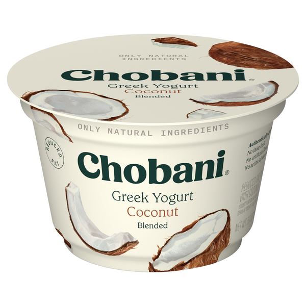 Chobani Low Fat Coconut Blended Greek Yogurt Cup