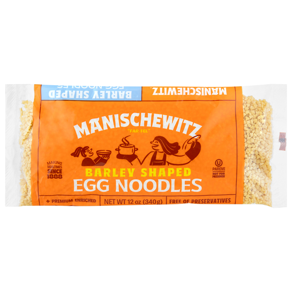Manischewitz Barley Shape Egg Noodles