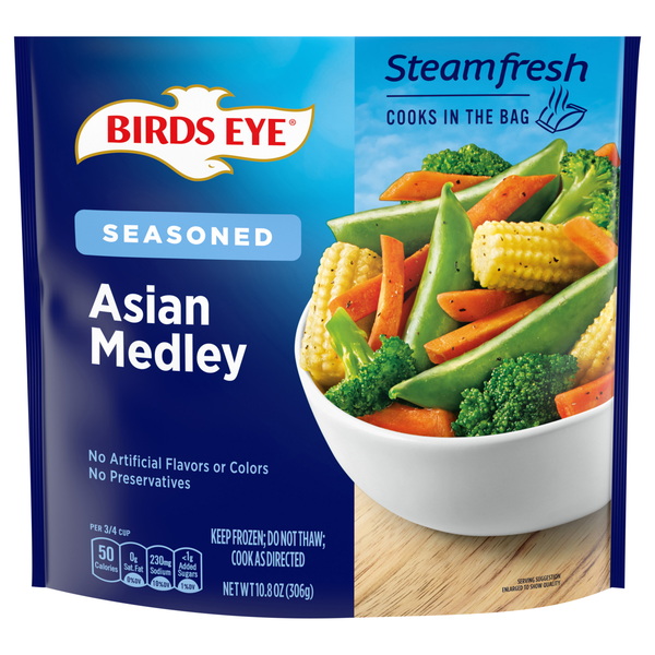 Birds Eye Steamfresh Seasoned Asian Medley Frozen