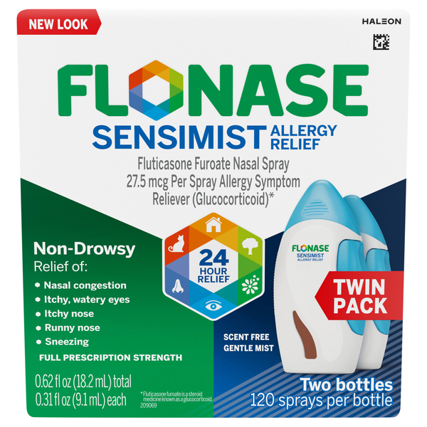 Flonase Sensimist Allergy Relief Scent Free