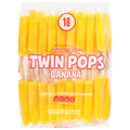 Budget Saver Twin Pops Banana Pops - 18 ct Frozen