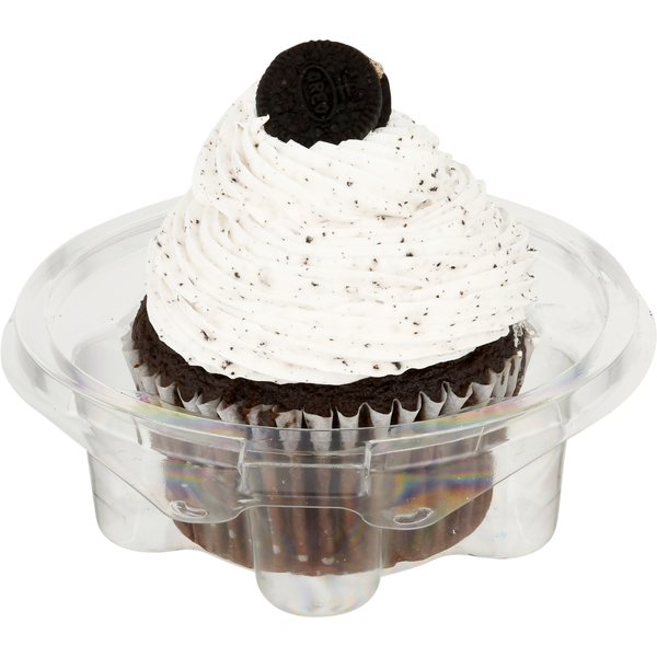 Store Brand Jumbo Filled Cookies & Cream Cupcake