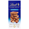 Lindt Classic Recipe Whole Hazelnuts Milk Chocolate Candy Bar