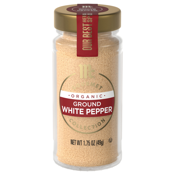 McCormick Gourmet Organic Ground White Pepper
