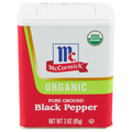 McCormick Organic Pure Ground Black Pepper