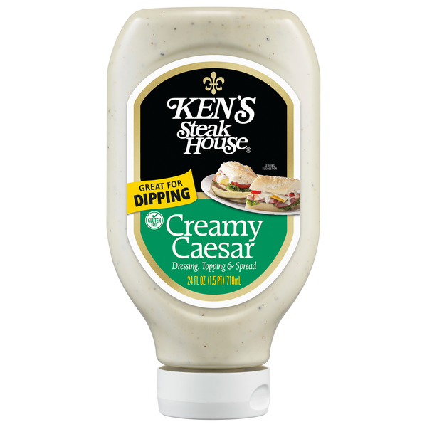 Ken's Steak House Creamy Caesar Dressing Topping & Spread