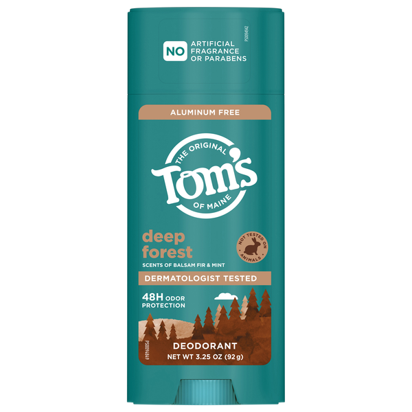 Tom's of Maine Aluminum Free Deep Forest Deodorant Stick