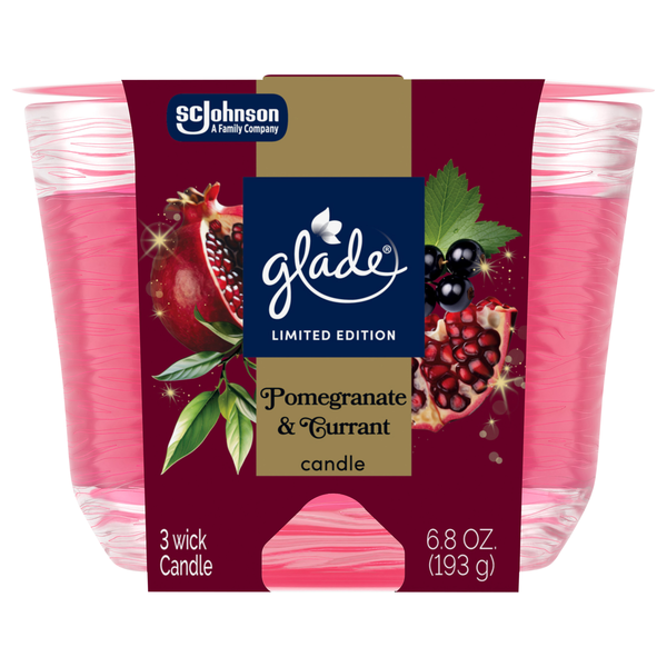 Glade Pomegranate & Currant 3-Wick Candle