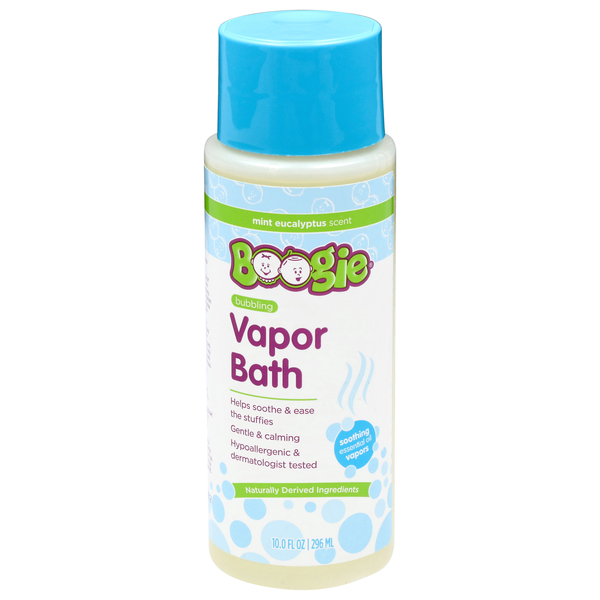 Boogie Bubbling Mint Eucalyptus Scent Vapor Bath