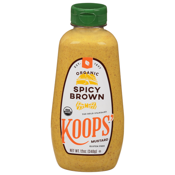 Koops' Organic Spicy Brown Mustard