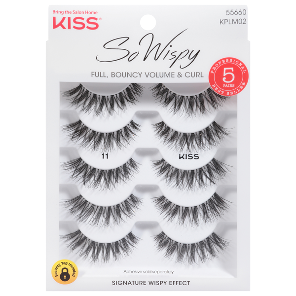 Kiss So Wispy Lashes 55660