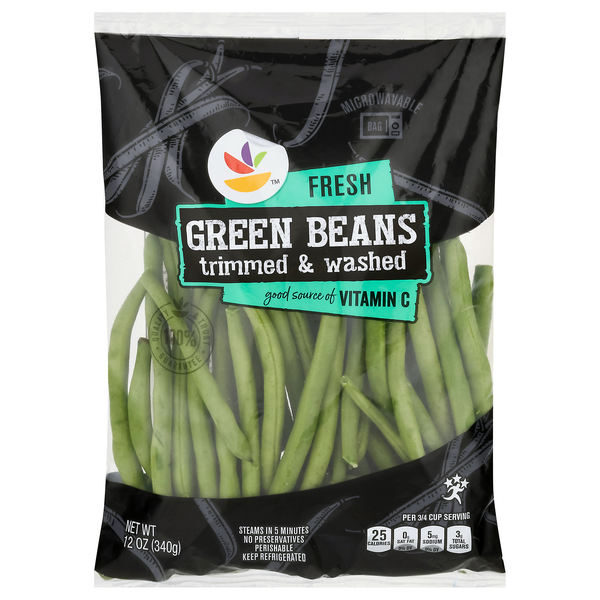 Stop & Shop Fresh Trimmed & Washed Green Beans