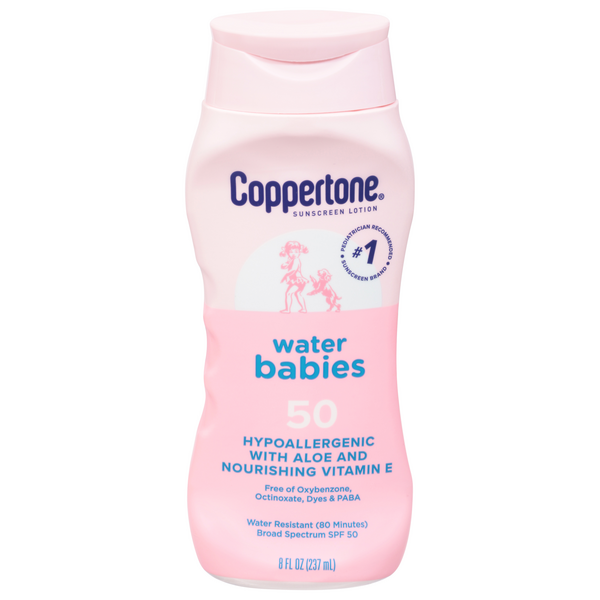 Coppertone Water Babies Sunscreen Lotion SPF 50