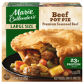 Marie Callender's Beef Pot Pie Large Size 25g Protein Frozen Meal