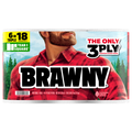Brawny Tear-A-Square Triple Rolls 3-Ply Paper Towels - 6 ct