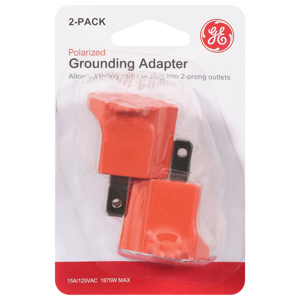 GE Polarized Grounding Adapters