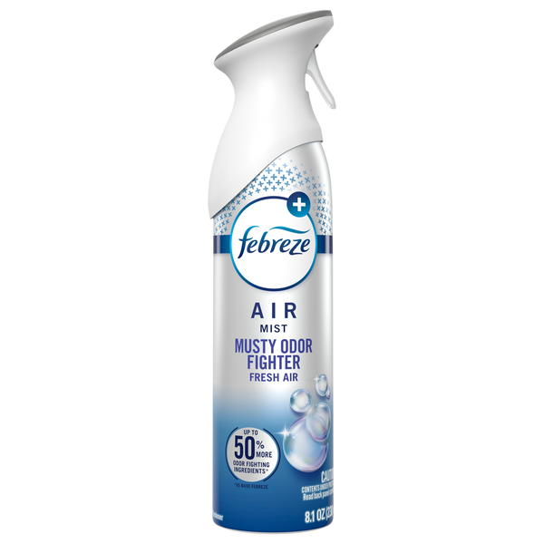 Febreze AIR Mist Musty Odor Fighter Freshener Trigger Spray